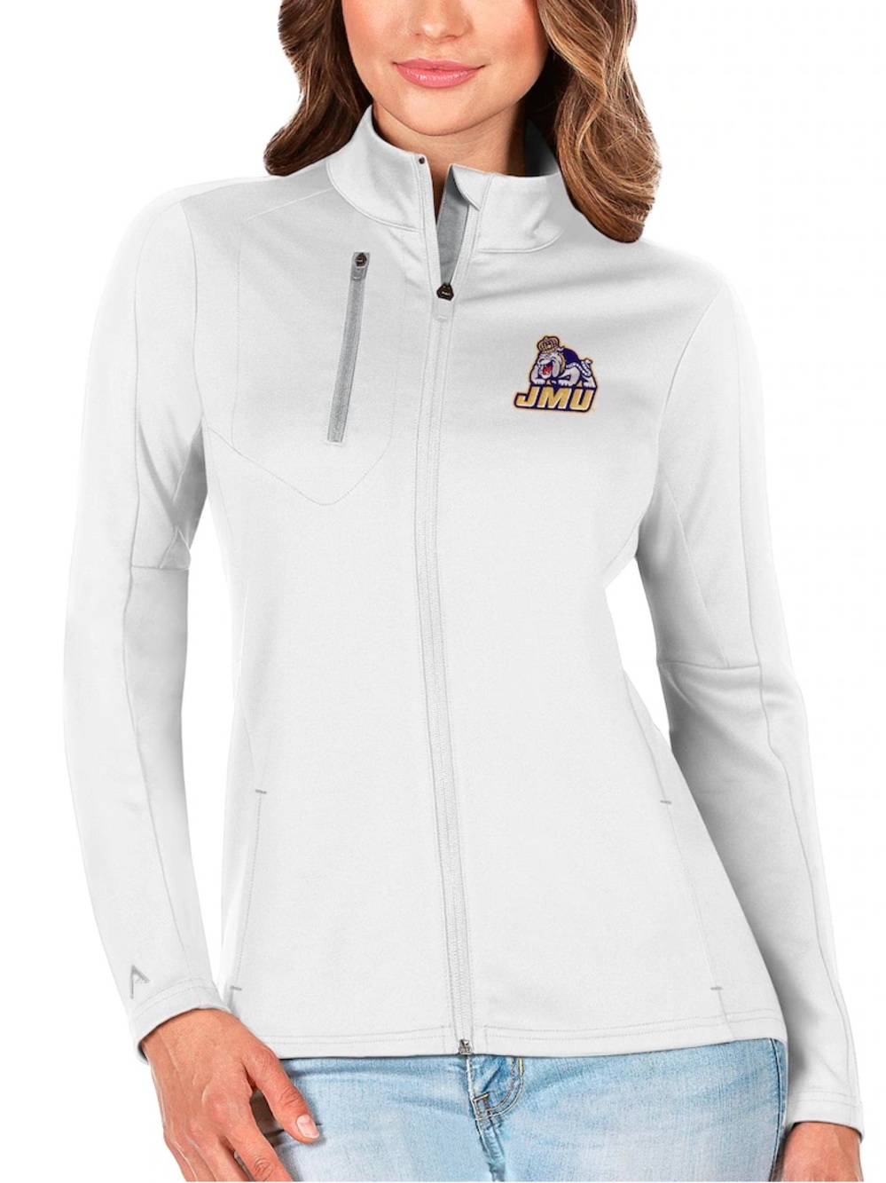 James Madison Dukes JMU Antigua Women's Generation Full-Zip Jacket 3XL